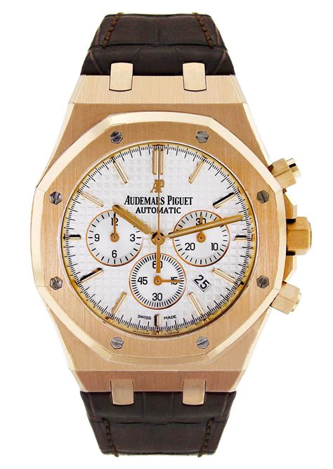 cinturino oro rosa per audemars piguet royal oak|Audemars Piguet Royal Oak Rose gold .